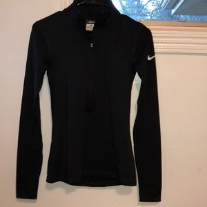 Black Nike Dri-fit Quaterzip